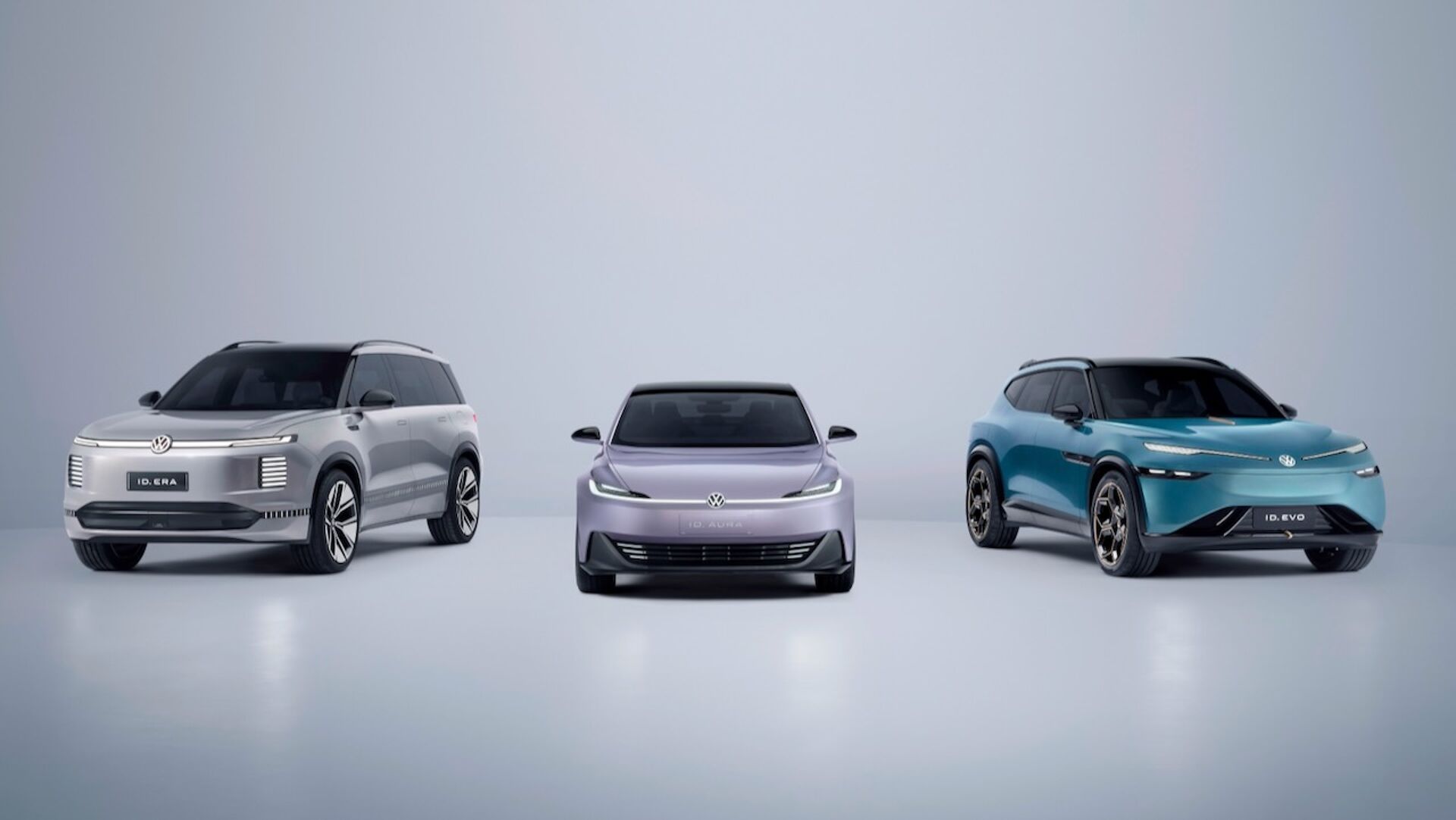 La ofensiva de Volkswagen en China pasa por estos tres prototipos