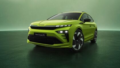 Skoda Enyaq RS 2025: el tope de gama llega a los 340 CV y mejora su carga