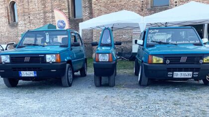 El Fiat Panda más estrecho del mundo