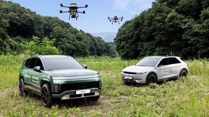 El Hyundai Ioniq 9 Seed Ball ayuda a los bosques gracias a sus drones