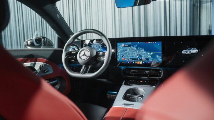 Mercedes CLA 350 4MATIC Shooting Brake EQ Technology AMG Line 2026 Interior 1 700x394