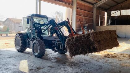 Onox, el tractor con sistema de baterías intercambiables para cambiar el campo