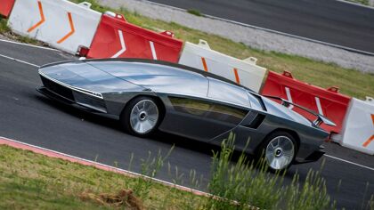 Peralta S, el homenaje futurista de Fabrizio Giugiaro al legendario Maserati Boomerang de su padre
