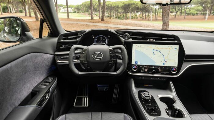 Lexus RZ 550e F Sport Interior 2 700x394