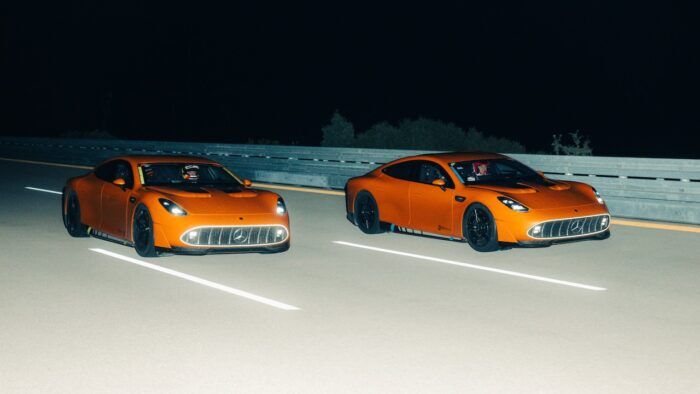 Mercedes Concept AMG GT XX Record 3 700x394
