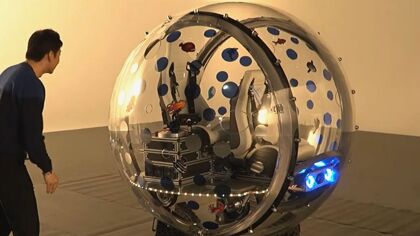 ¿Que Toyota es aburrida? Deberías ver su esfera rodante con mecánica de hámster