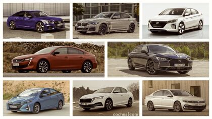 Berlinas híbridas enchufables de segunda mano | Guía de compra