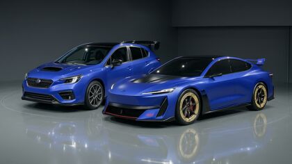 ¿La vuelta de Subaru STI? Deportividad de combustión y eléctrica en dos prototipos