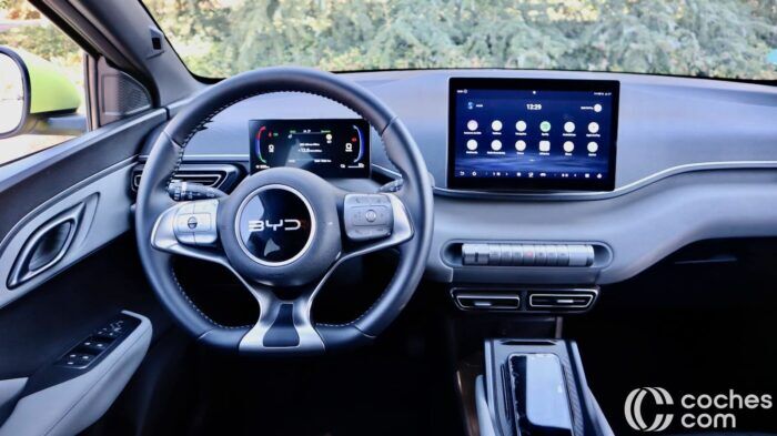 BYD Dolphin Surf 2025 Prueba Interior 15 700x393