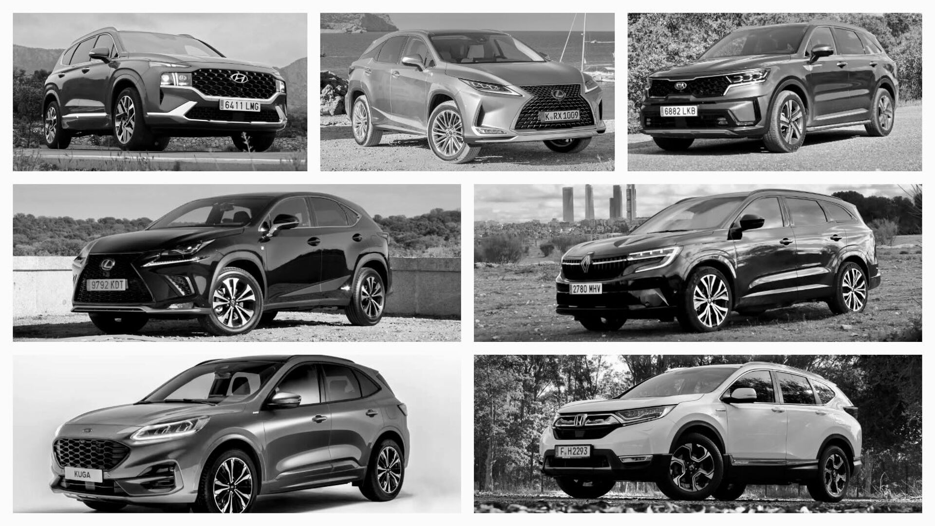 SUV híbridos grandes de segunda mano | Guía de compra | Comparativa