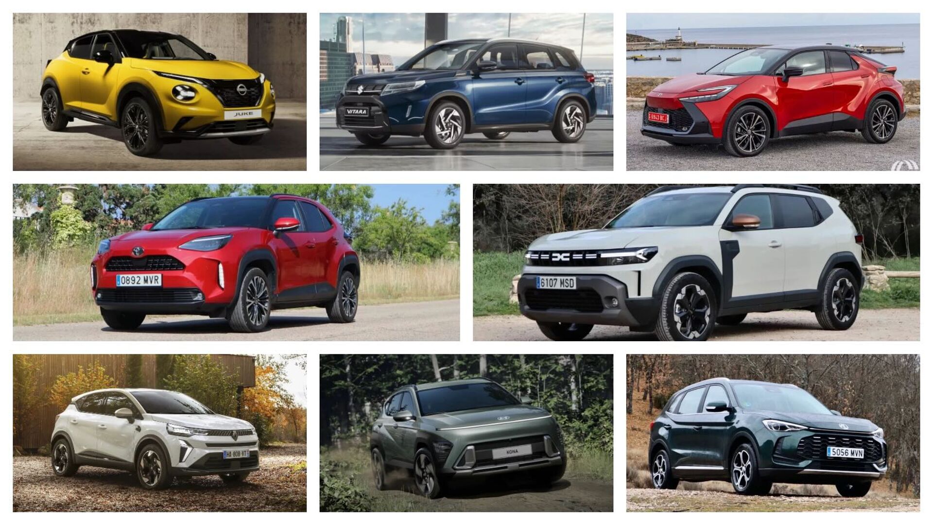 Mejores SUV híbridos pequeños 2026 | Guía de compra | Opiniones