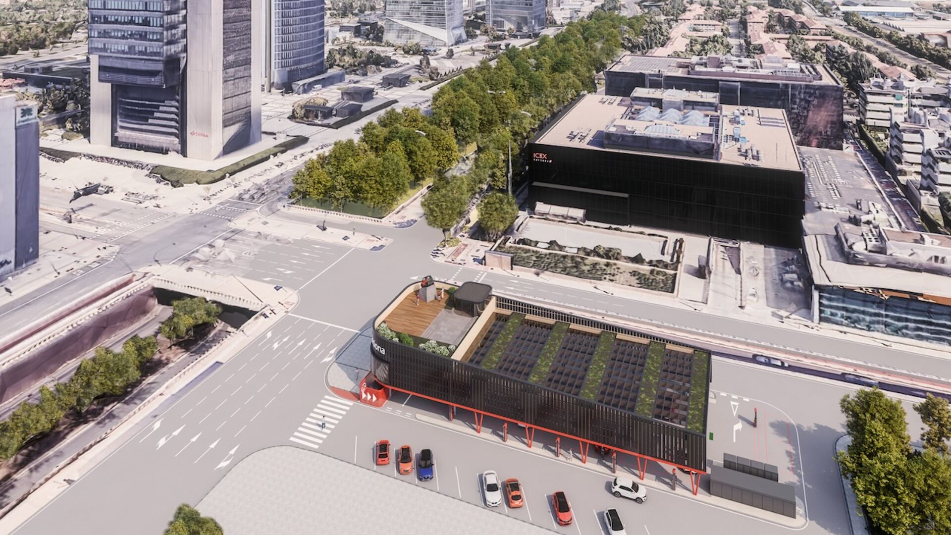 ¿Problemas para cargar dentro de Madrid? Así será la mayor electrolinera en el interior de la M-30