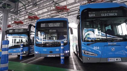Se sumarán 120 nuevos autobuses eléctricos a la EMT Madrid para seguir electrificando la flota
