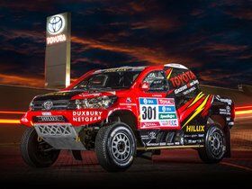 Imagen de Hilux Dakar Rally