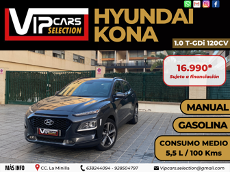 Hyundai Kona 1.0 TGDI Essence 4x2 - 16.990 € - coches.com