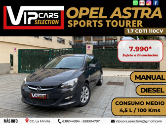 Opel Astra 1.7CDTi S/S Excellence - 7.990 € - coches.com